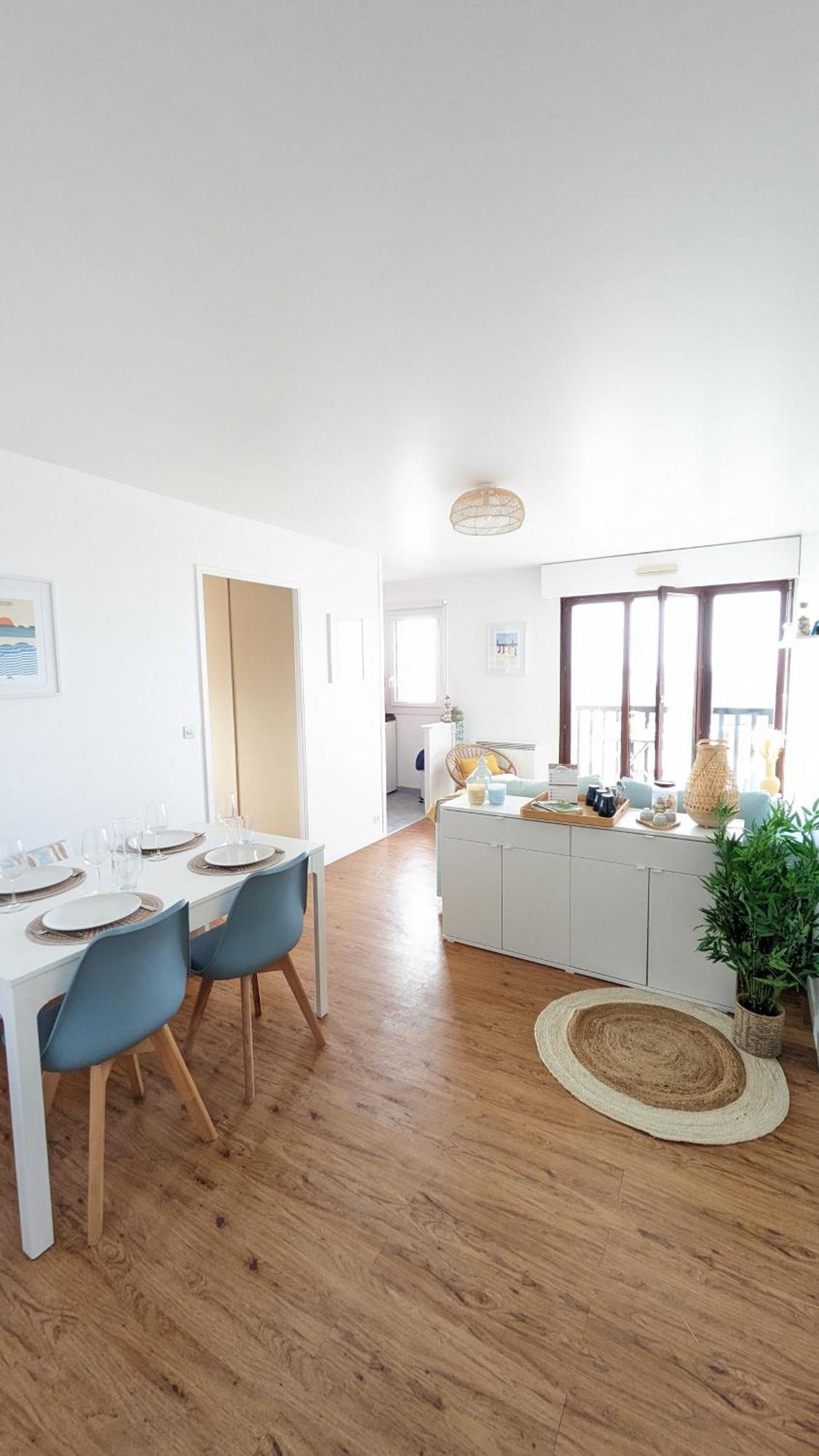 Cote Et Mer Superbe Appartement Front De Mer Wifi & Parking Villers-sur-Mer Esterno foto